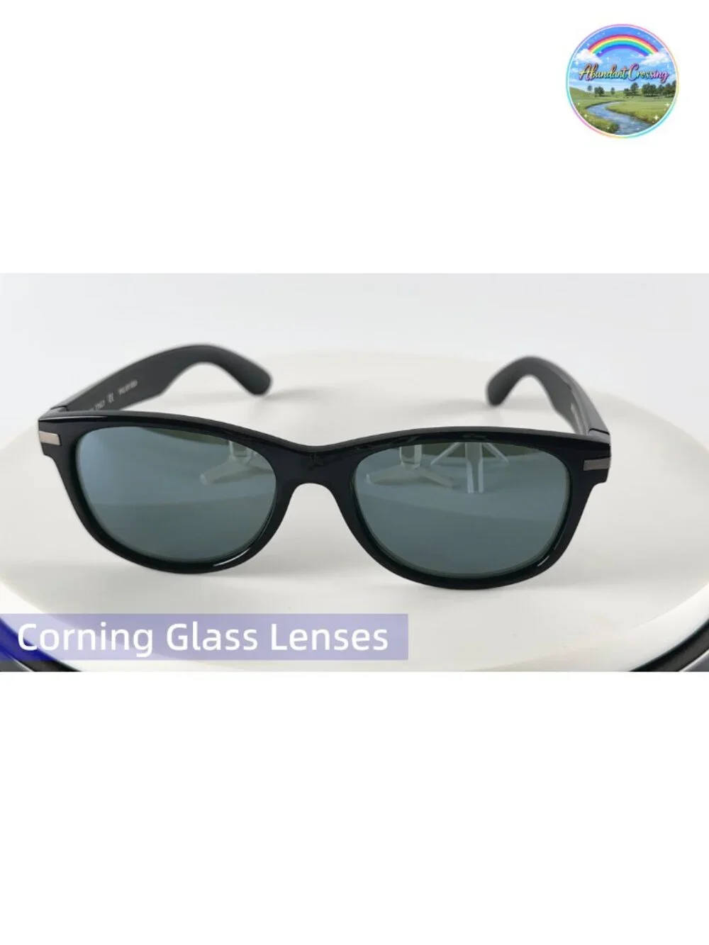 Men's Polarized Sunglasses with Glass Lenses UV Protection Driving Eyewear